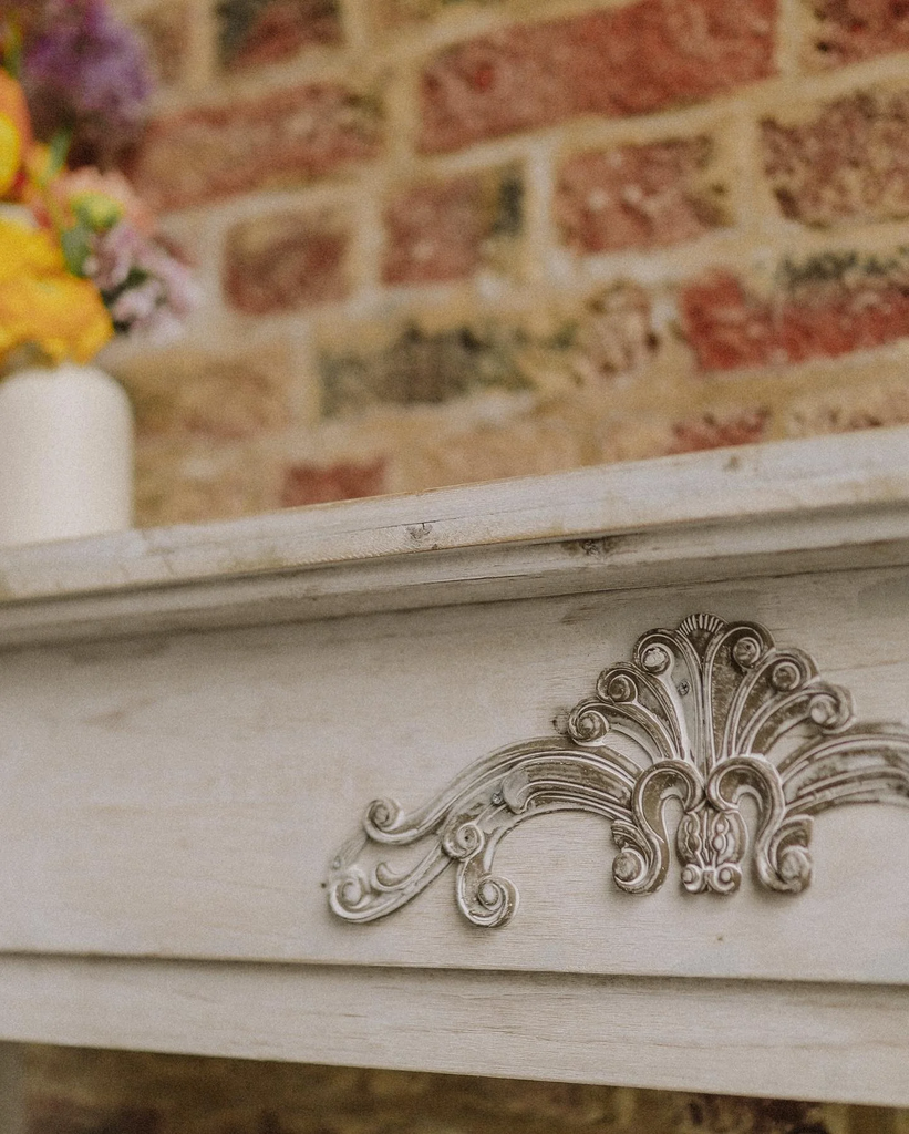 MANTEAU DE CHEMINÉE GRIS