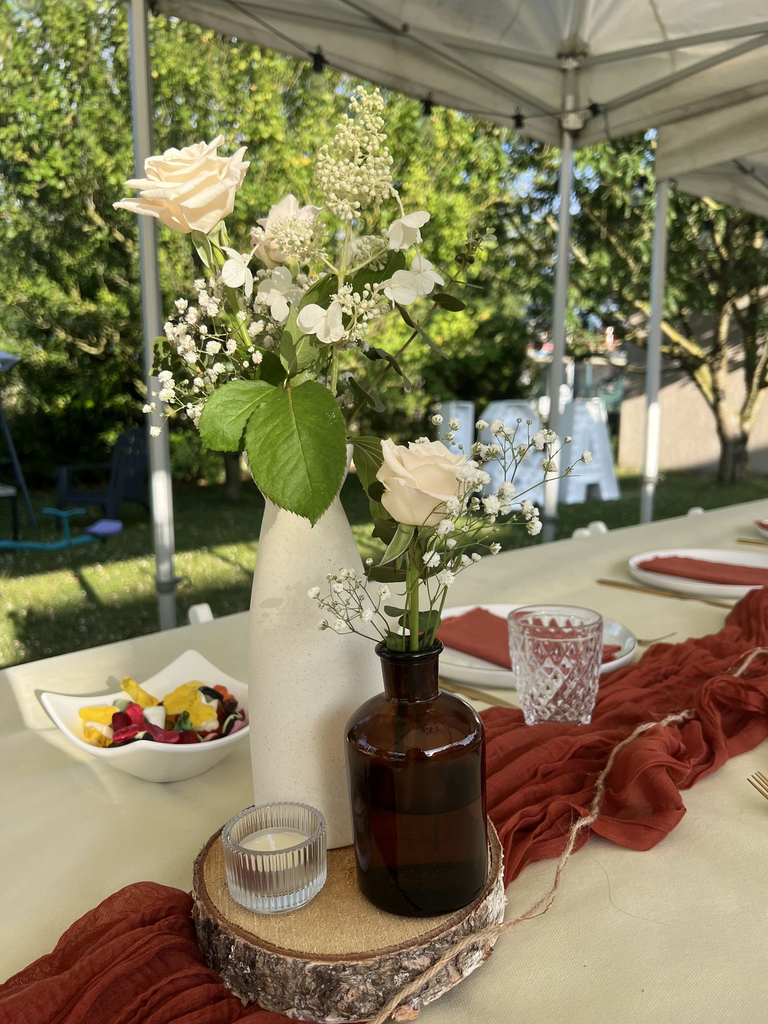 VASE APOTHICAIRE TERRACOTTA