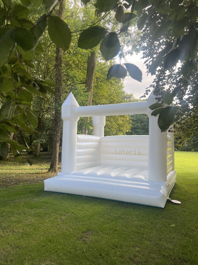 Château gonflable banc