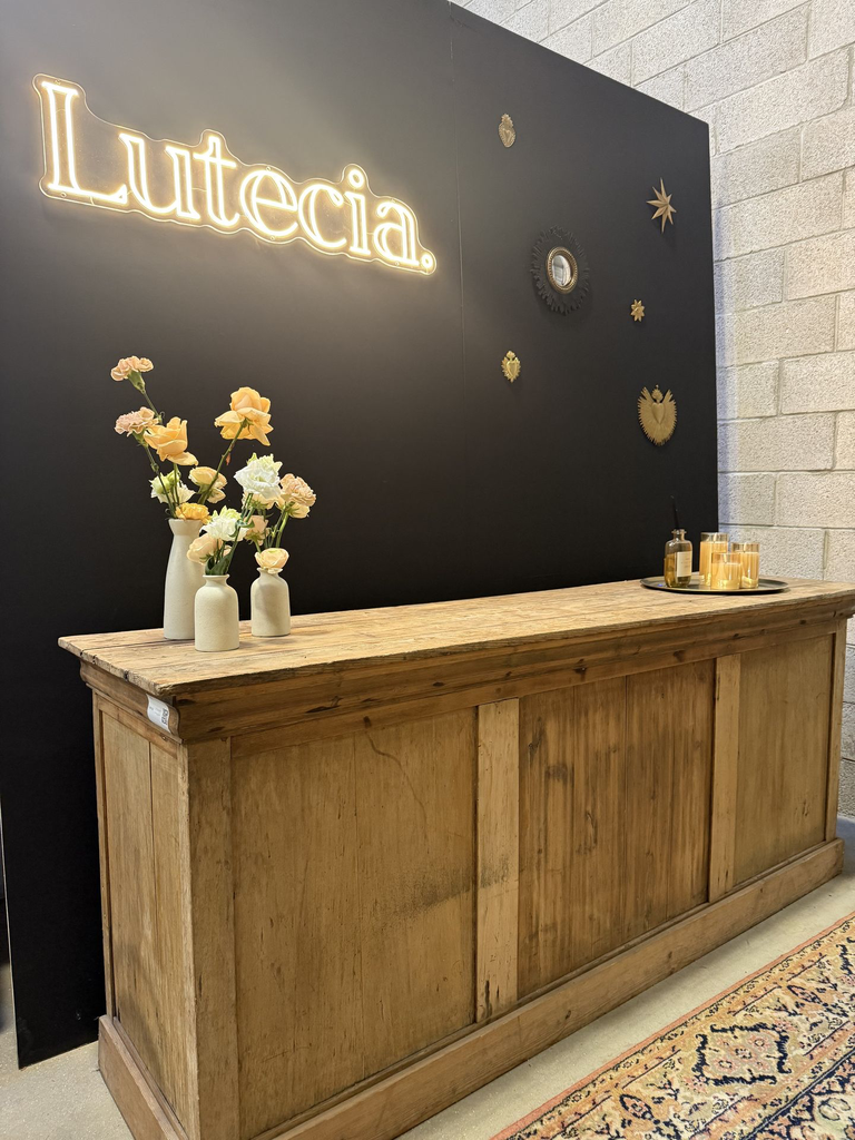 Comptoir bois clair Jules