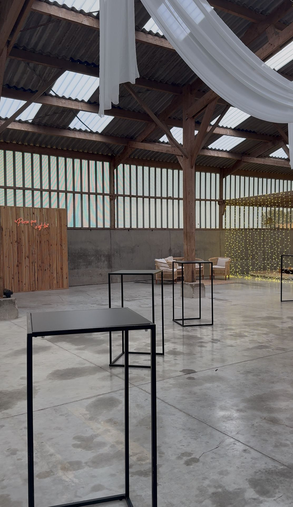 Mange debout métallique