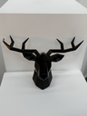 Tête de cerf noir