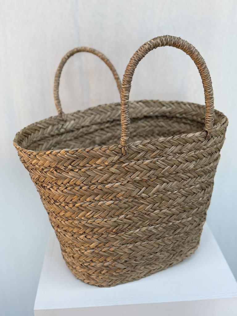 Panier osier avec anses