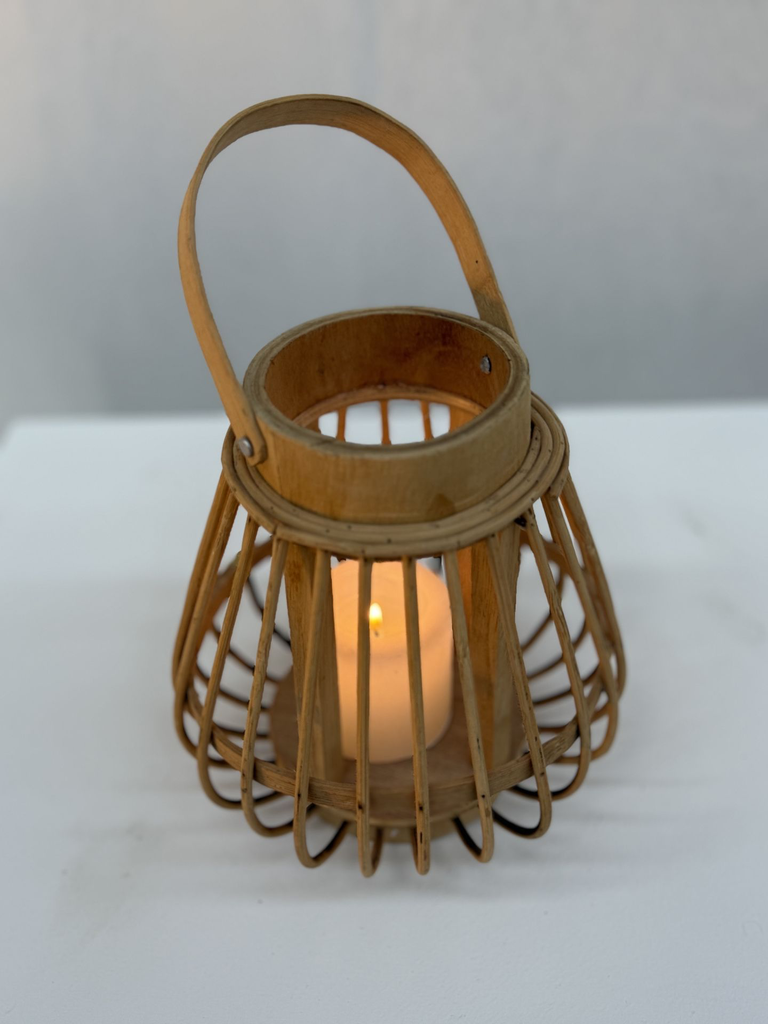 Lanterne osier petit modèle