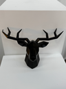 Tête de cerf noir