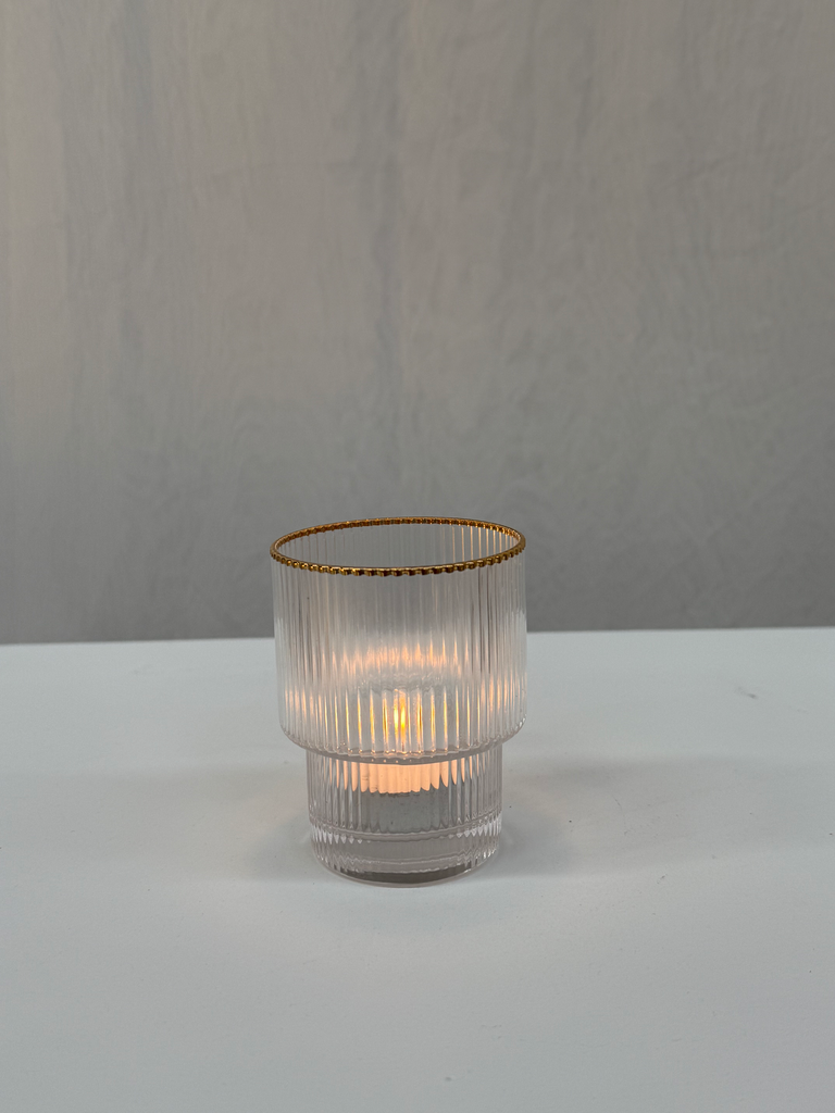 Lampe De Fée / Photophore Bergère De France - Verre Dépoli Rose - Signé Art Déco